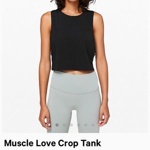 Lululemon Muscle Love Crop Top Tank